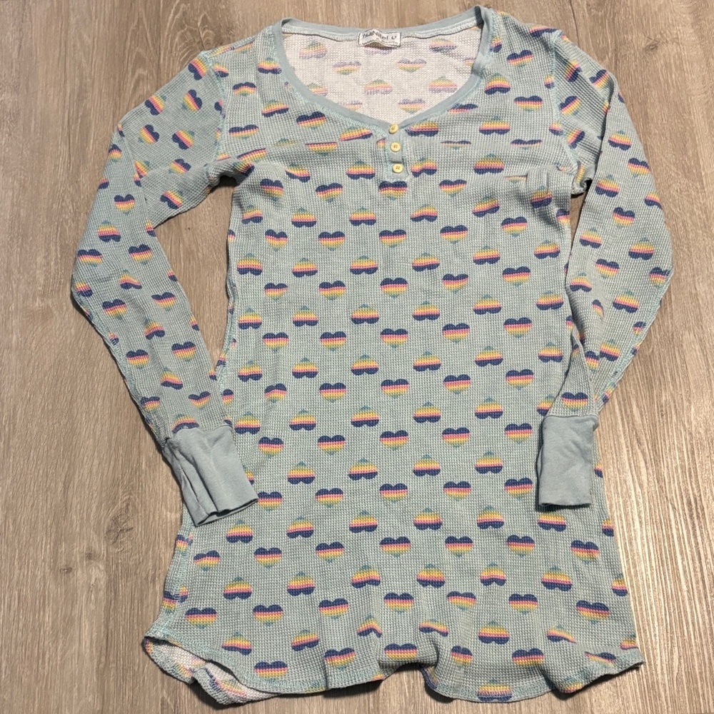 Hello Nite Pastel Long Sleeve Nighty